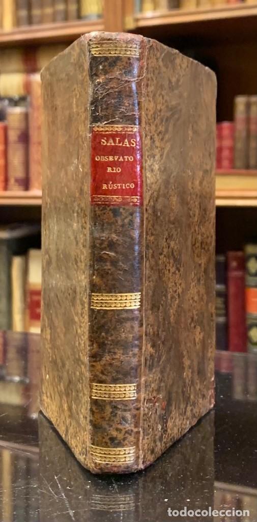 Libros antiguos: Observatorio R&uacute;stico. Francisco Gregorio de Salas - Foto 1