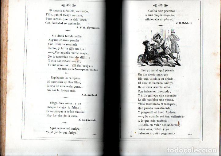 Libros antiguos: AMANCIO PERATORNER : MUSEO EPIGRAM&Aacute;TICO CUARTA EDICI&Oacute;N (ESPASA, 1888) - Foto 2