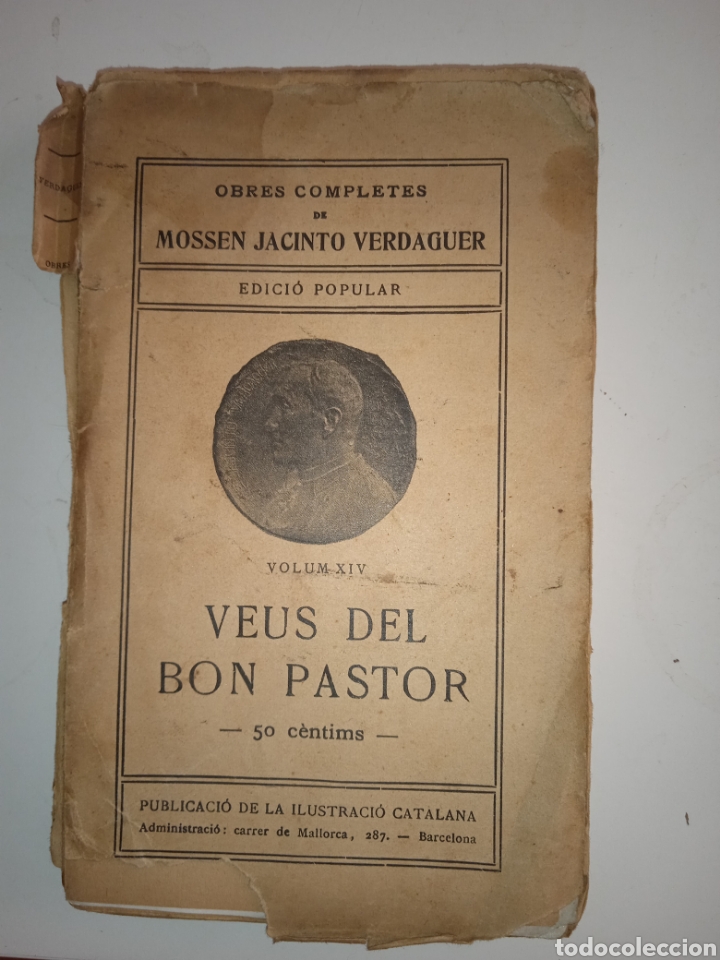 Libros antiguos: Jacint Verdaguer, Veus del Bon Pastor