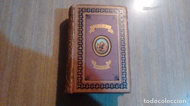 Libros antiguos: WILLIAM COWPERS - POEMS - Foto 1