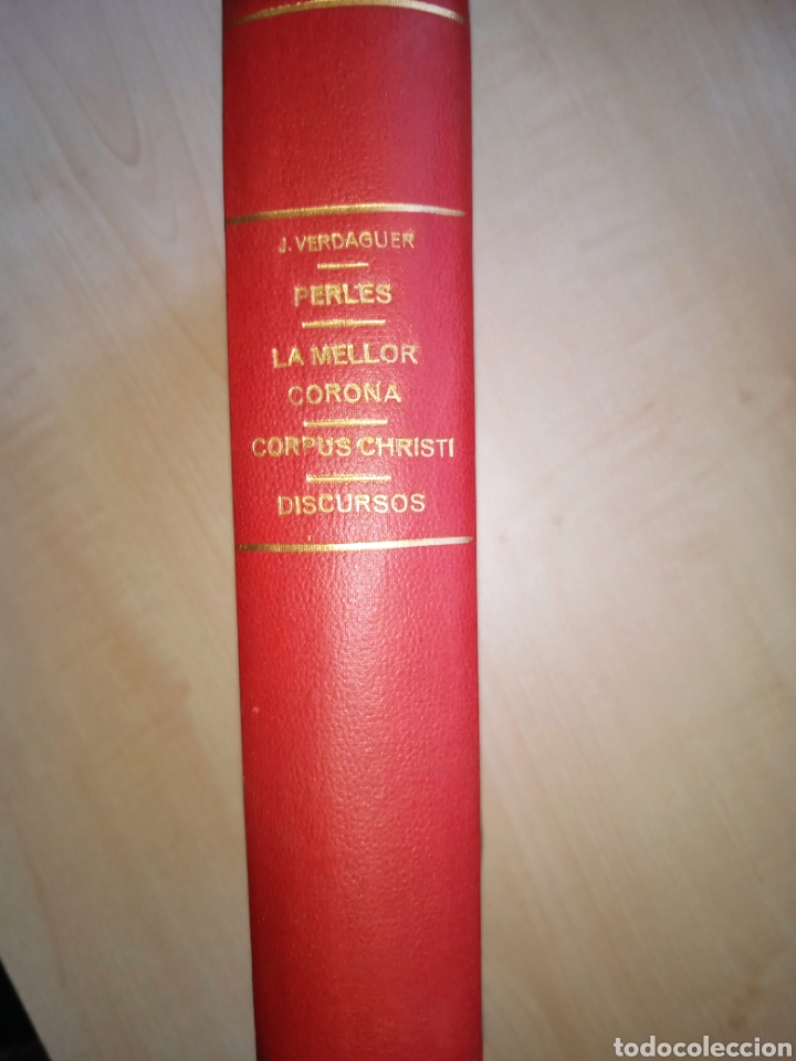 Libros antiguos: Perles/La mellor corona/Corpus Christi/Discursos