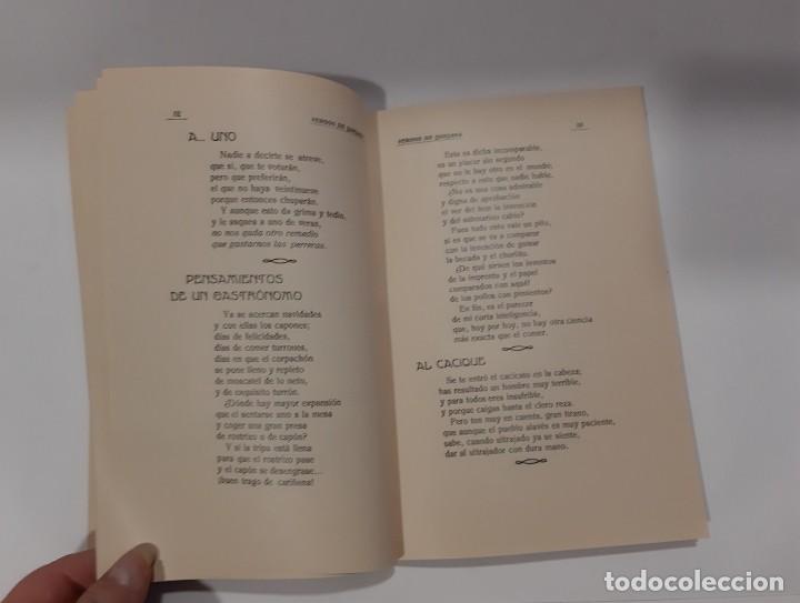 Libros antiguos: LOS VERSOS DE QUEJANA VITORIA. MCMXXIII. SÁENZ DE QUJANA. - Foto 7 - 50515560