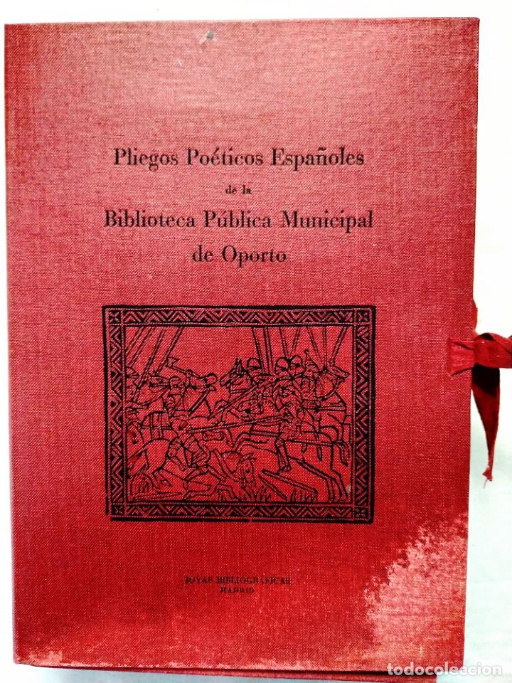 Libros antiguos: 1976 - JOYAS BIBLIOGR&Aacute;FICAS: PLIEGOS PO&Eacute;TICOS ESPA&Ntilde;OLES DE LA BIBLIOTECA MUNICIPAL DE OPORTO