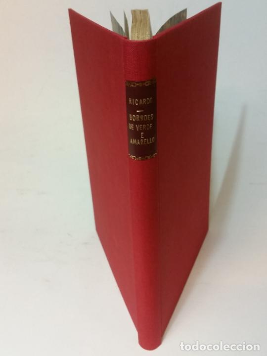 Libros antiguos: 1933 - CASSIANO RICARDO - Borroes de verde e amarello - 1ª ED., DEDICADO - Foto 2 - 303968578