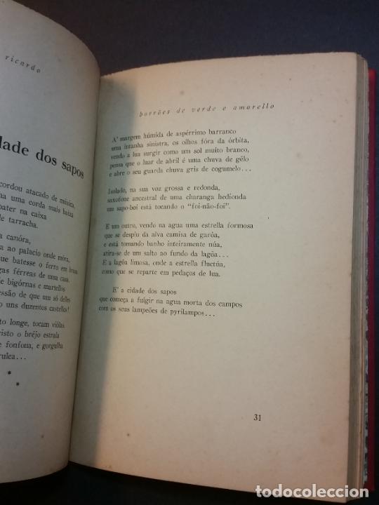 Libros antiguos: 1933 - CASSIANO RICARDO - Borroes de verde e amarello - 1ª ED., DEDICADO - Foto 5 - 303968578