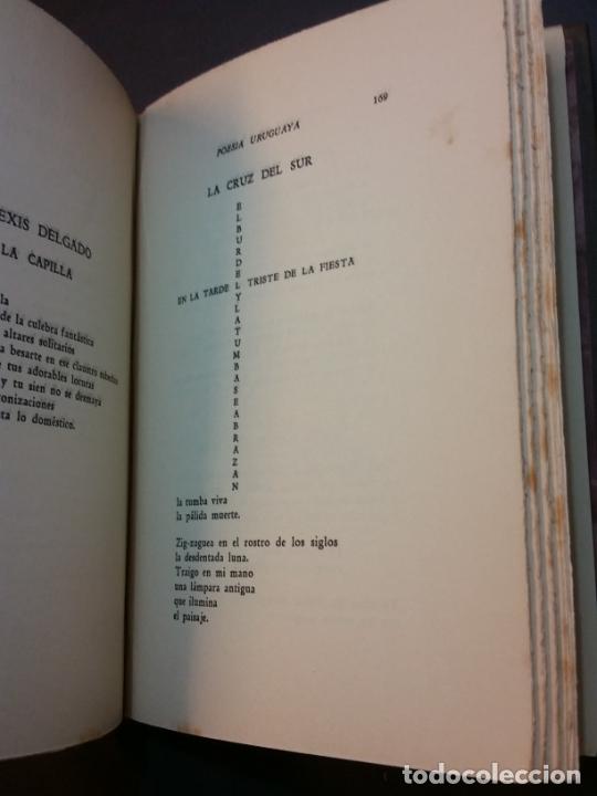 Libros antiguos: 1927 - Antología de la moderna poesía Uruguaya (1900 - 1927) - JORGE LUIS BORGES - Foto 6 - 303970243