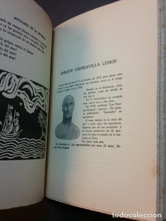 Libros antiguos: 1927 - Antología de la moderna poesía Uruguaya (1900 - 1927) - JORGE LUIS BORGES - Foto 7 - 303970243