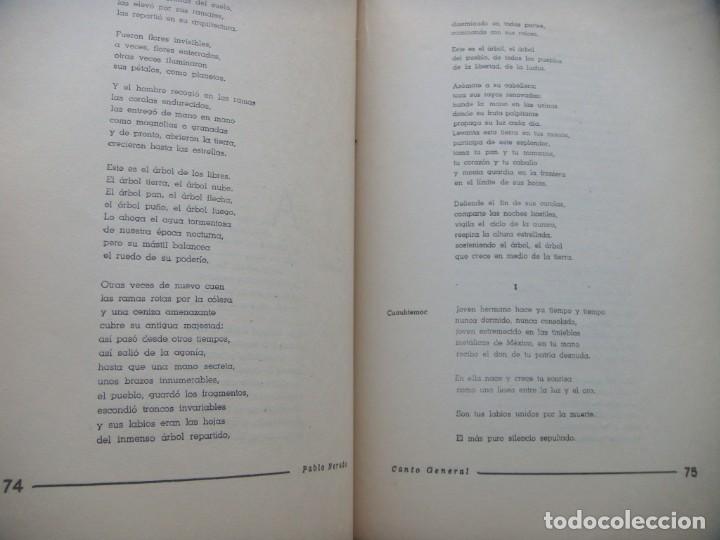 Libros antiguos: NERUDA Pablo: CANTO GENERAL. - Foto 11