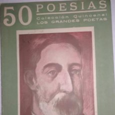 Libros antiguos: 50 POESIAS Nº 7.GASPAR NUÑEZ DE ARCE. AÑO 1925. Lote 338422048