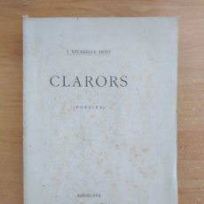 Libros antiguos: CLARORS , J. ESTADELLA ARNÓ ,. Lote 339709623