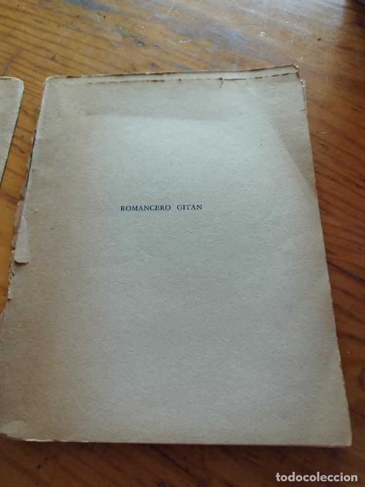 Libros antiguos: Garc&iacute;a Lorca. El Romancero Gitano ( Gitan) en franc&eacute;s. 1944. - Foto 2