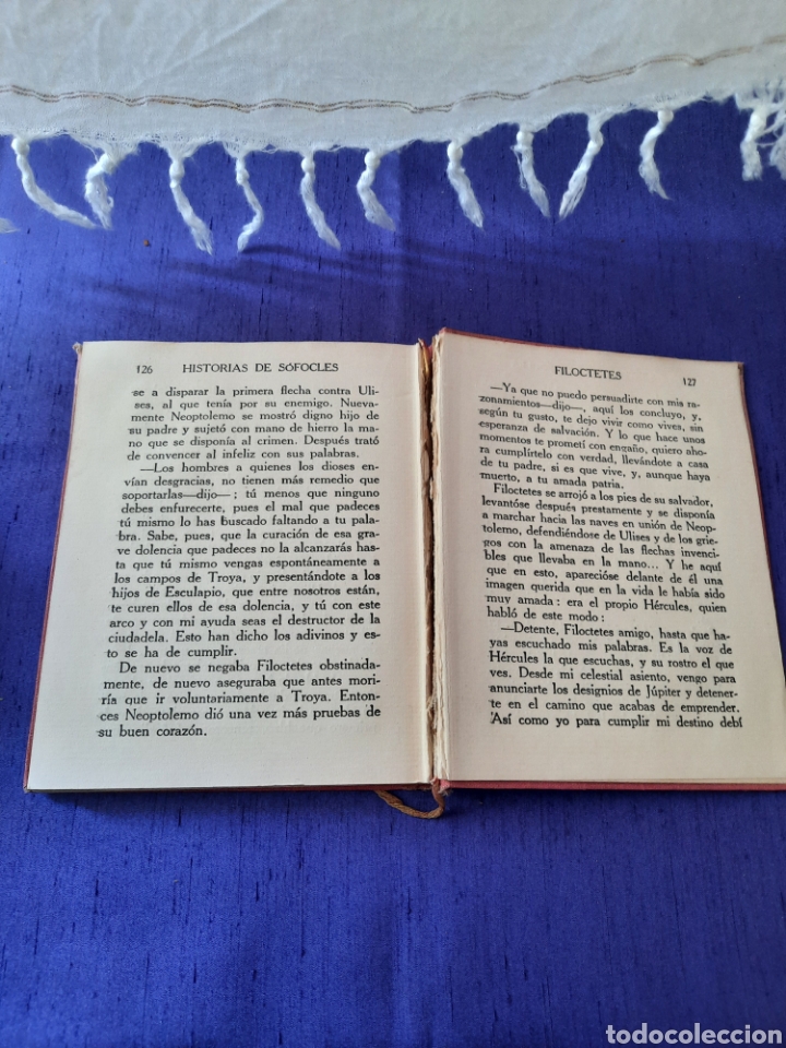 Libros antiguos: Historias de Sofocles. Editorial Araluce 1927. - Foto 3