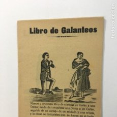 Libros antiguos: LIBRO DE GALANTEOS. JOSÉ FERRÉ (A) QUERI. ALMACENES LA FLECA. REUS. C.1920. Lote 362626690