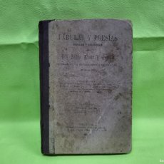 Libros antiguos: FABULAS Y POESIAS , MORALES Y RELIGIOSAS , 1904 ,JULIAN CHAVE Y CASTILLA. Lote 366293236
