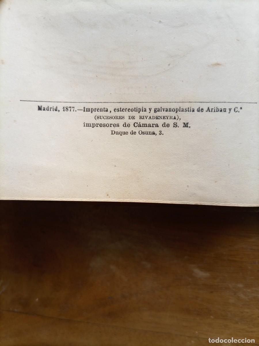 Libros antiguos: Letra Menuda Manuel del Palacio 1877 - Foto 6