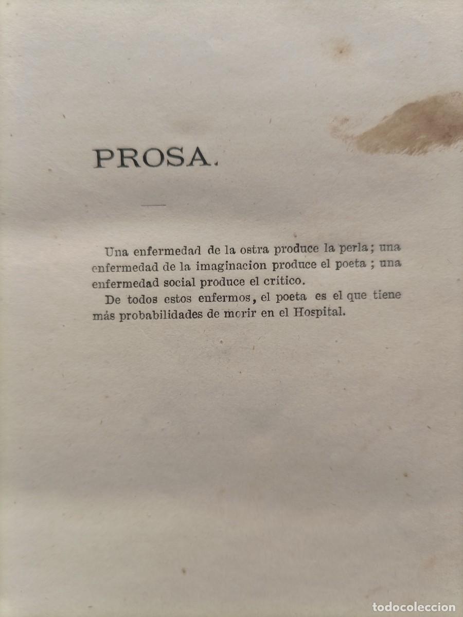 Libros antiguos: Letra Menuda Manuel del Palacio 1877 - Foto 7