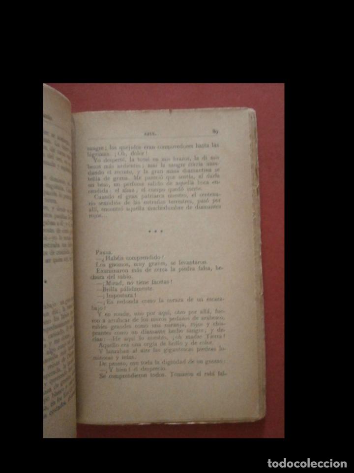 Libros antiguos: Azul.... Rub&eacute;n Dario - Foto 3