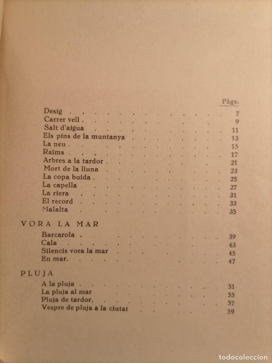 Libros antiguos: Miratges M. C. Comas Valls - Foto 5