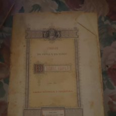Libros antiguos: RVPR M61 MALLORCA OBRAS EN PROSA Y VERSO TOMAS AGUILO. TOMO VIII. POESÍAS HISTÓRICAS Y DESCRIPTIVAS.