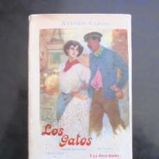 Libros antiguos: LOS GATOS (POESÍAS MADRILEÑAS) ANTONIO CASERO 1906 SÁENZ DE JUBERA, HERMANOS. Lote 373623059