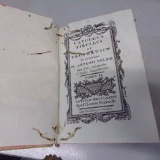 Libros antiguos: CATULLUS TIBULLUS ET PROPERTIUS , LATIN , 1786 , VENECIA , CONM GRABADOS , POEMAS. Lote 380493159
