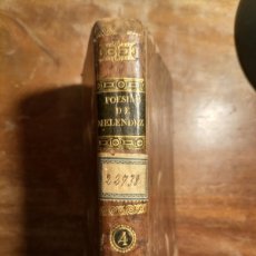 Libros antiguos: POESÍAS DE DON JUAN MELENDEZ VALDÉS 1832