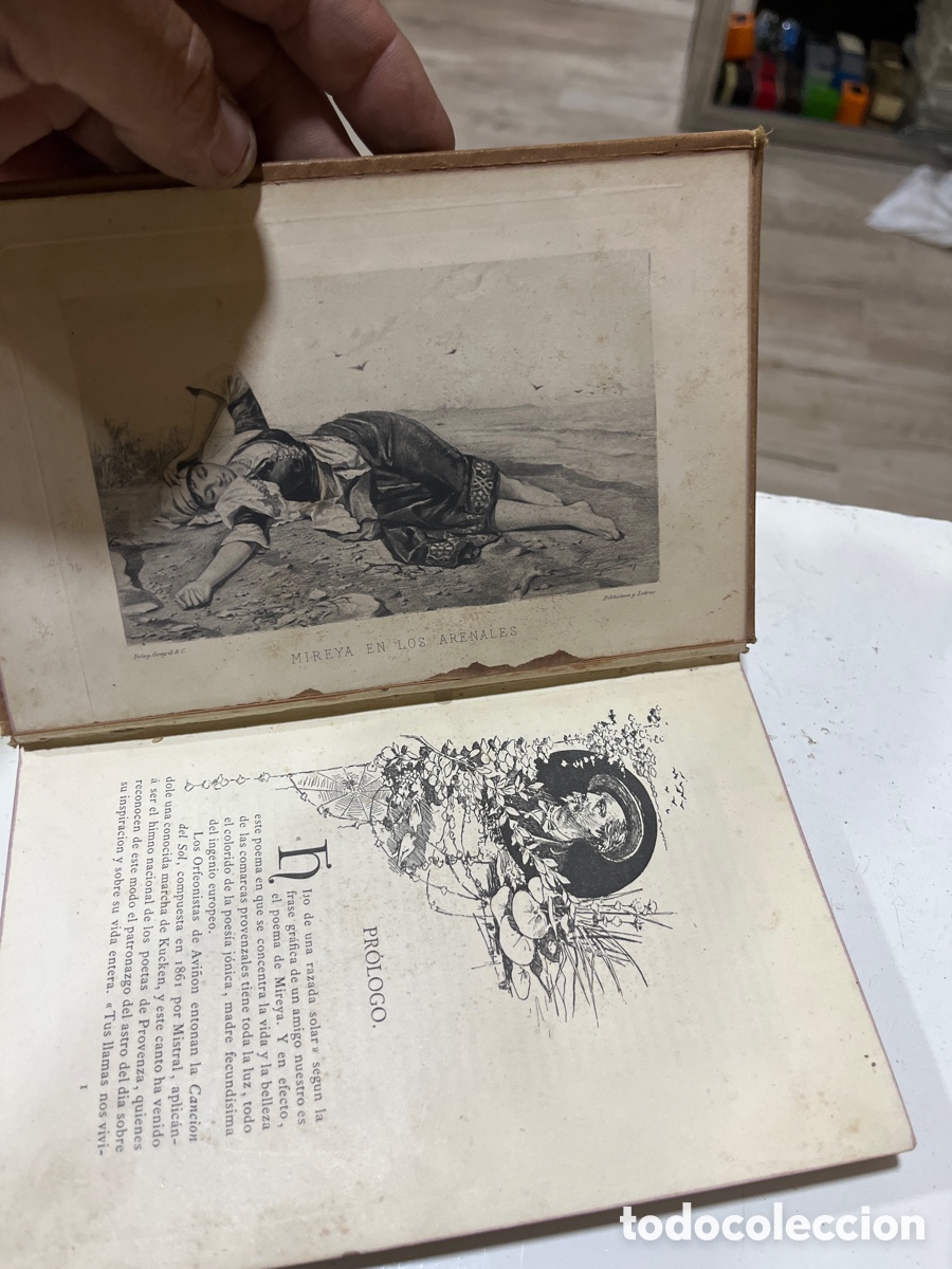 Libros antiguos: Libro de poema provenzal - Foto 4