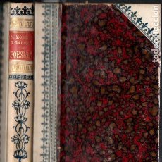 Libros antiguos: M. MORERA Y GALICIA : POESÍAS (JUAN GILI, 1897)