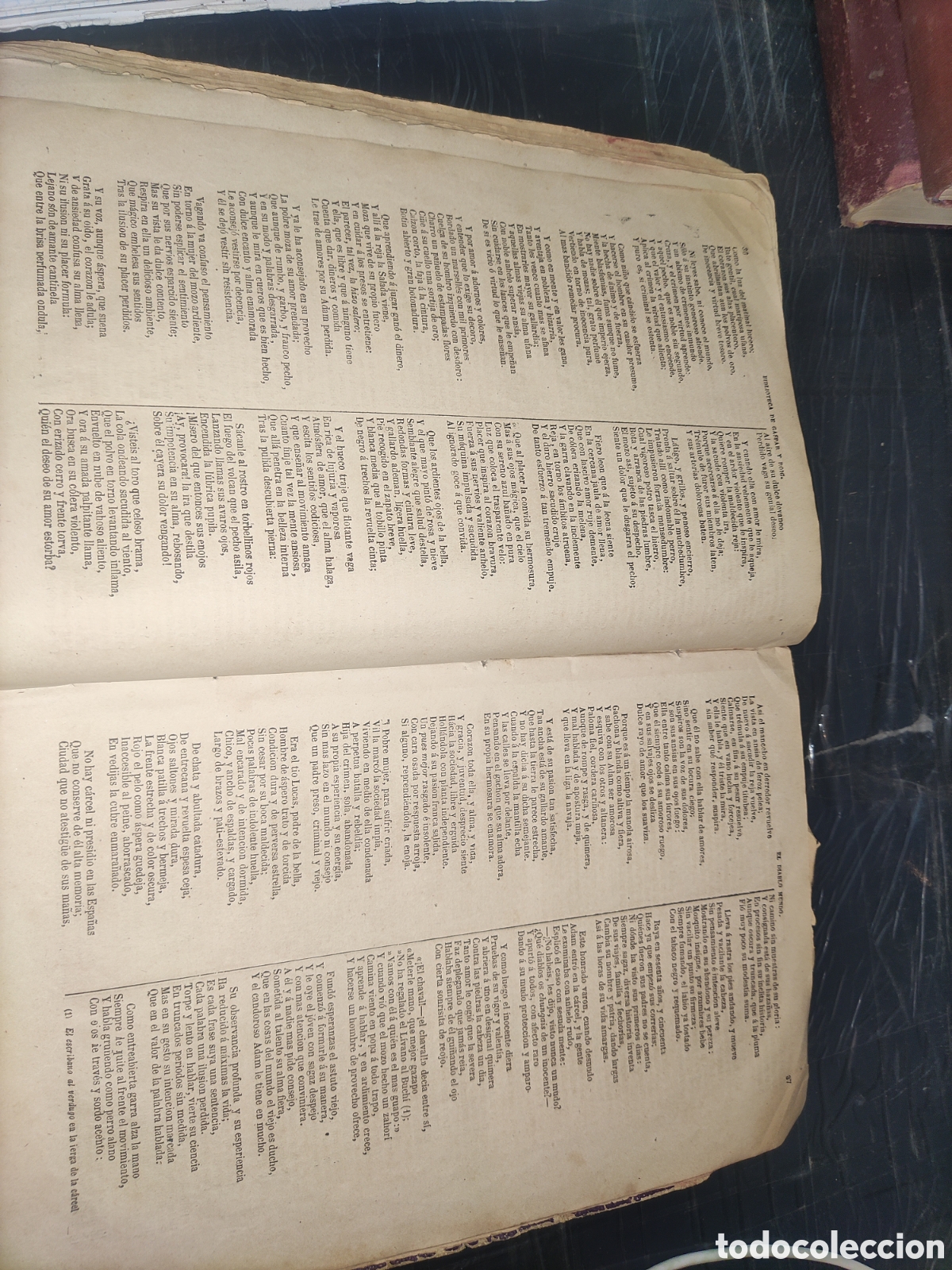 Libros antiguos: Obras de Espronceda... (Con deterioros). - Foto 10