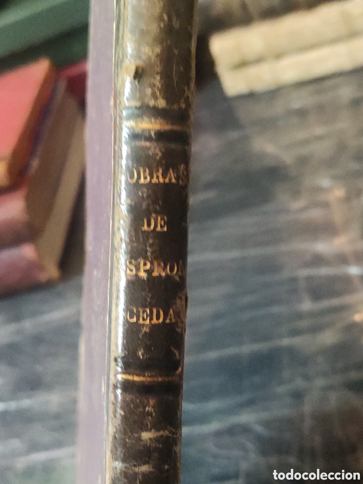 Libros antiguos: Obras de Espronceda... (Con deterioros). - Foto 15