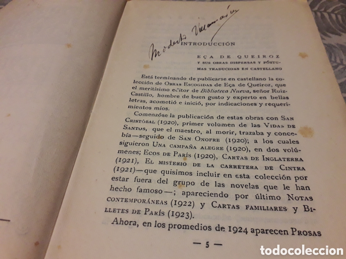 Libros antiguos: PROSAS BARBARAS, E&Ccedil;A DE QUEIROZ, - Foto 2