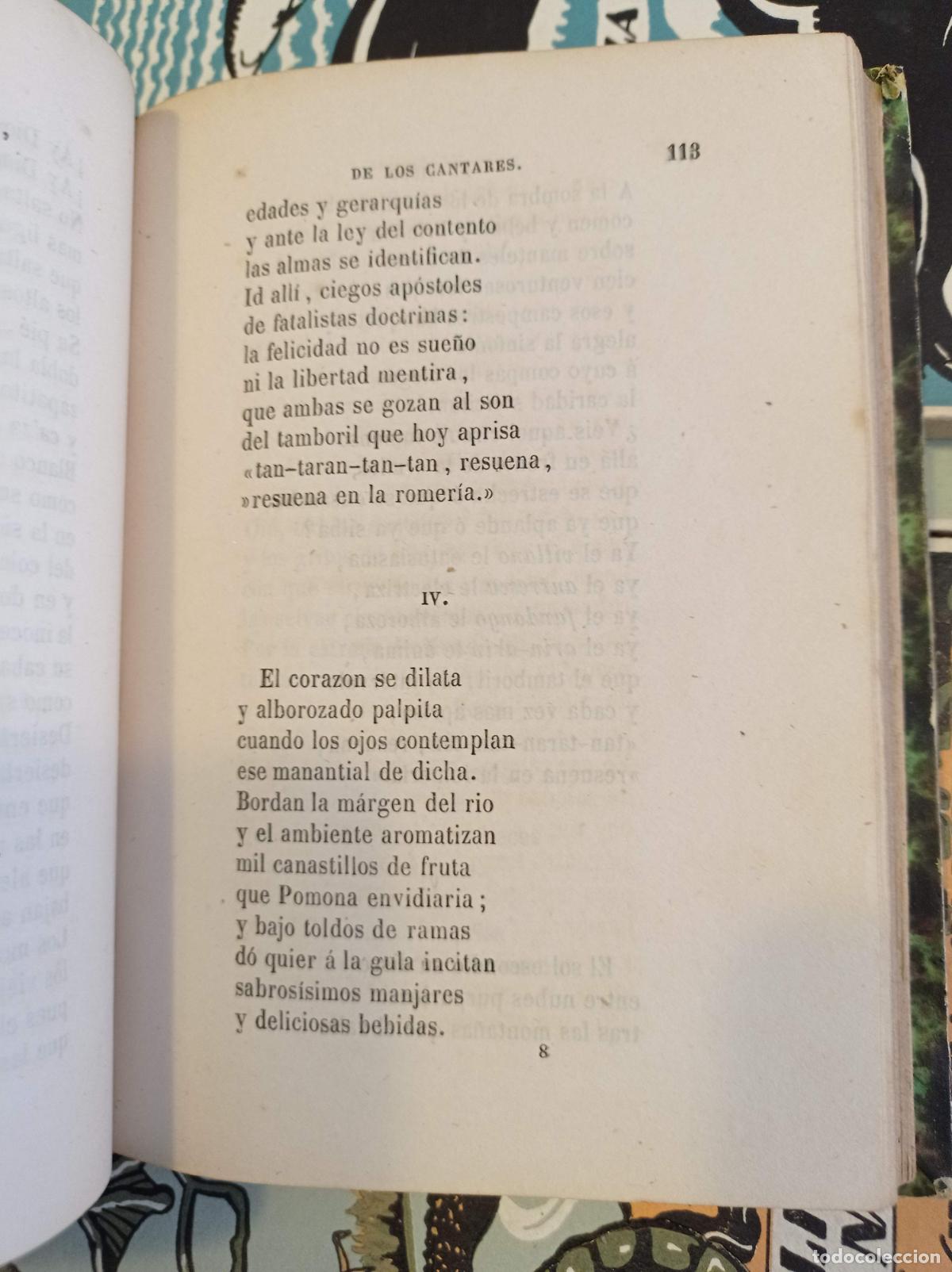 Libros antiguos: 1868 - ANTONIO DE TRUEBA. El Libro de los Cantares - Foto 3