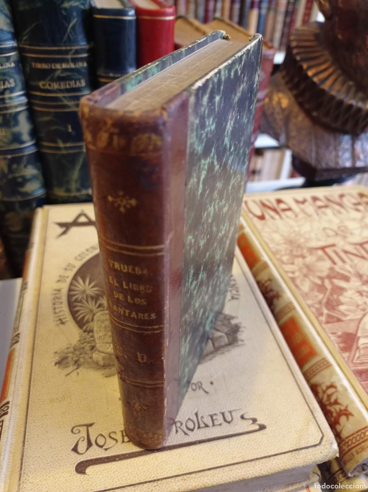 Libros antiguos: 1868 - ANTONIO DE TRUEBA. El Libro de los Cantares - Foto 1