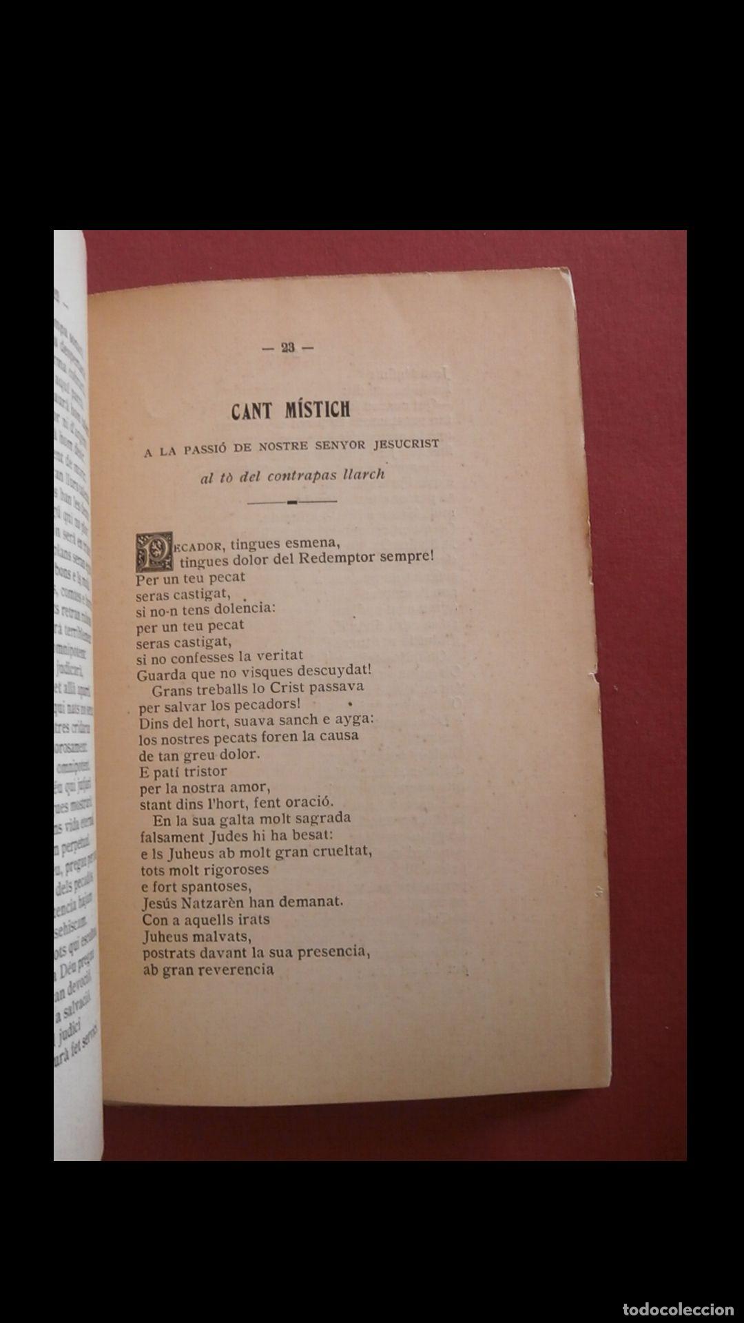 Libros antiguos: La dan&ccedil;a de la mort. Cobles Devotes - Foto 3