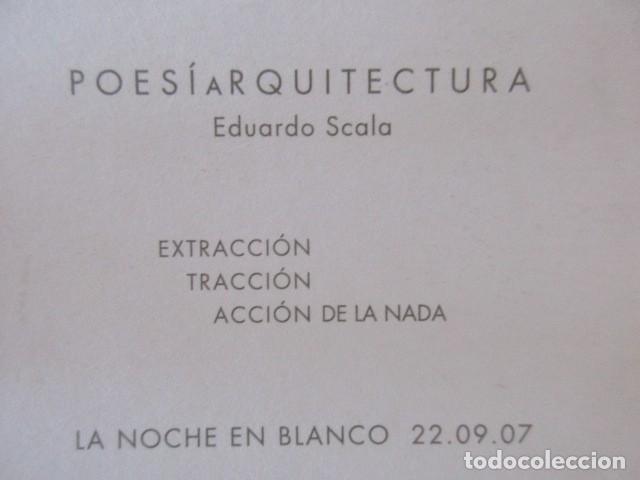 Libros antiguos: POEMA VISUAL EDUARDO SCALA - POES&Iacute;A VISUAL - Foto 5