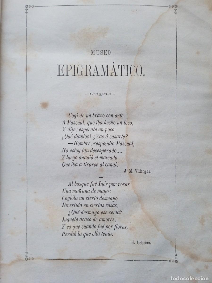 Libros antiguos: Museo epigramatico 1804 - Foto 6
