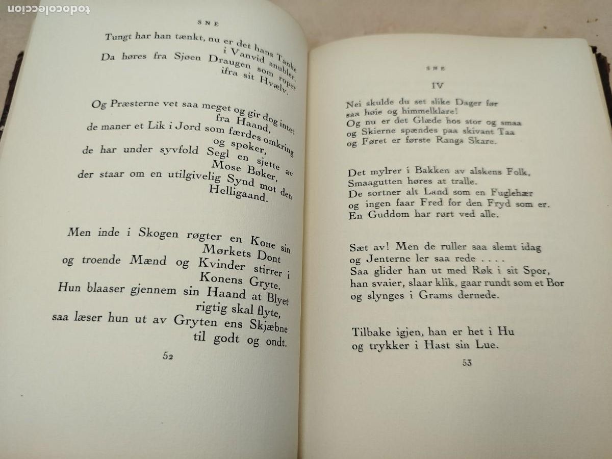 Libros antiguos: DIKTE KNUT HAMSUN 1921 - Foto 8