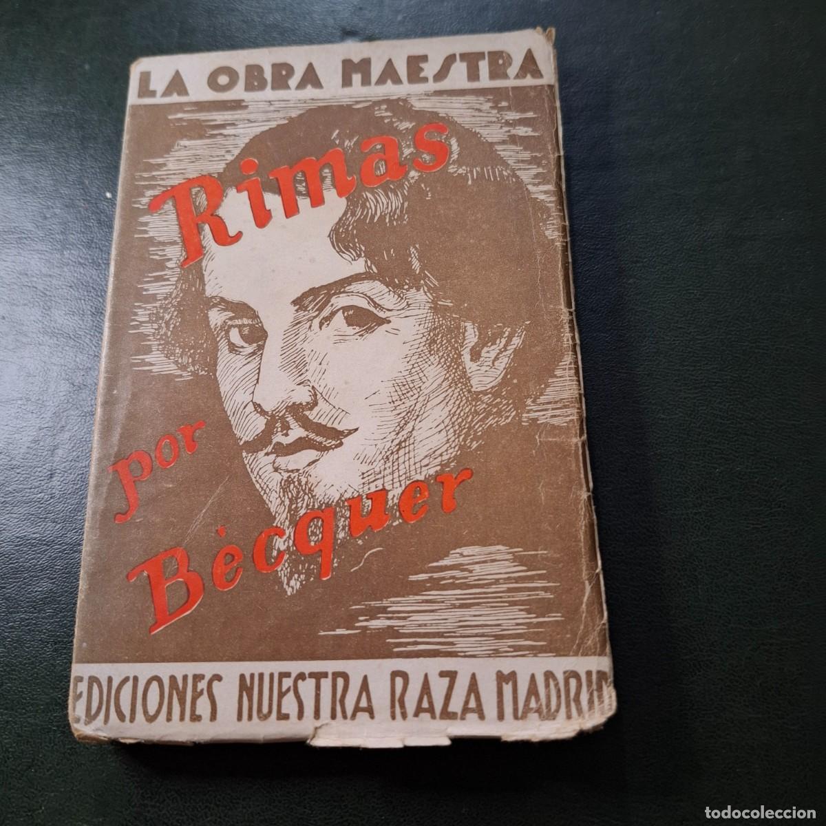 Libros antiguos: Rimas por Becquer - ediciones nuestra raza - Foto 1