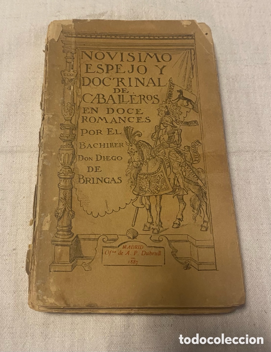 Libros antiguos: Novisimo espejo y doctrinal. Diego de Bringas - Foto 1