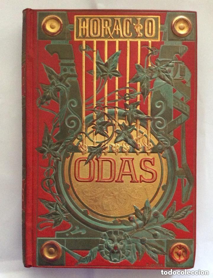 Libros antiguos: Odas De Q. Horacio Flaco 1882, - Foto 1