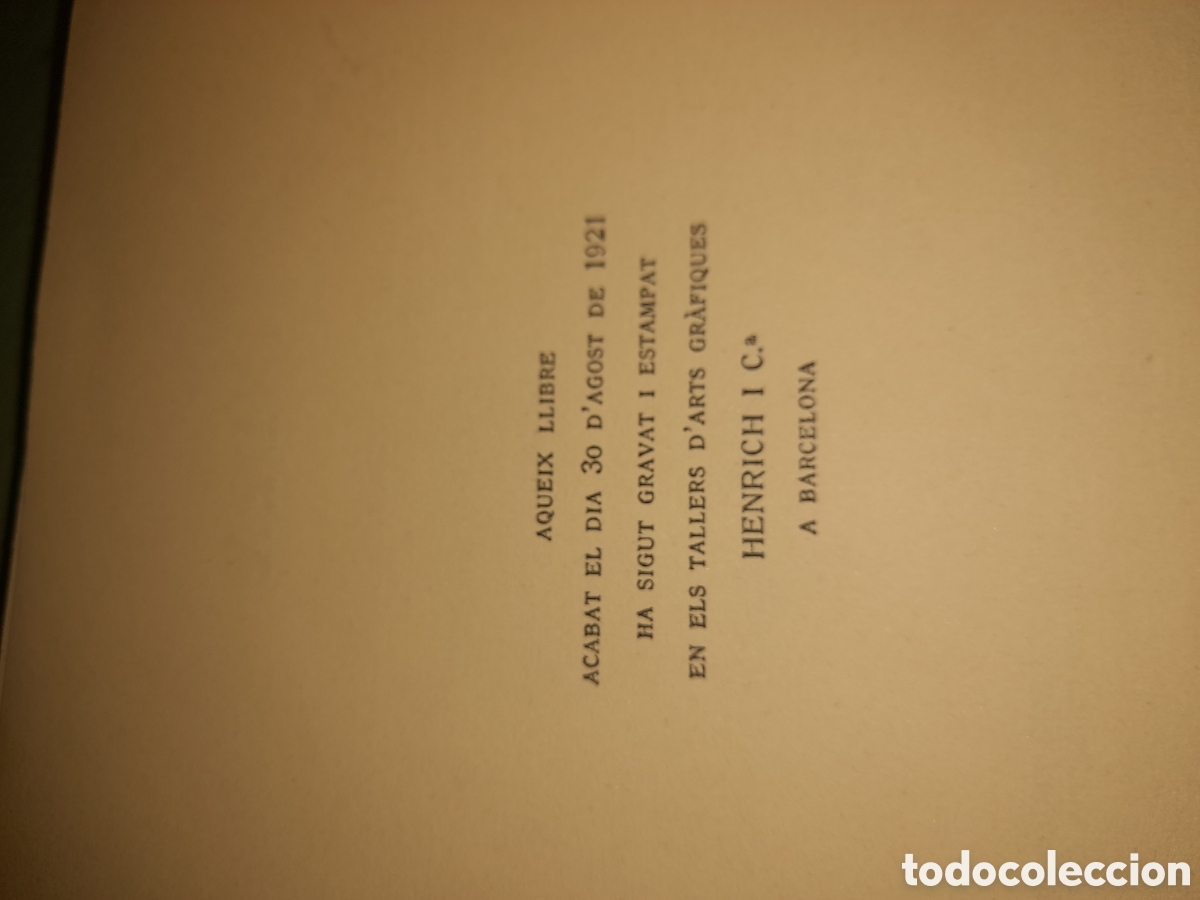 Libros antiguos: Llibre de Mar a&ntilde;o 1921 - Foto 10