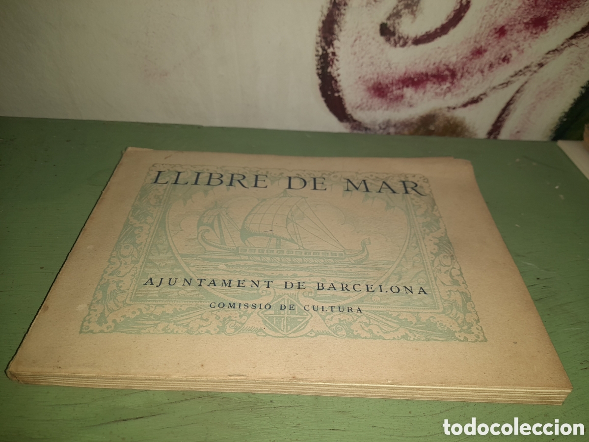 Libros antiguos: Llibre de Mar a&ntilde;o 1921 - Foto 1