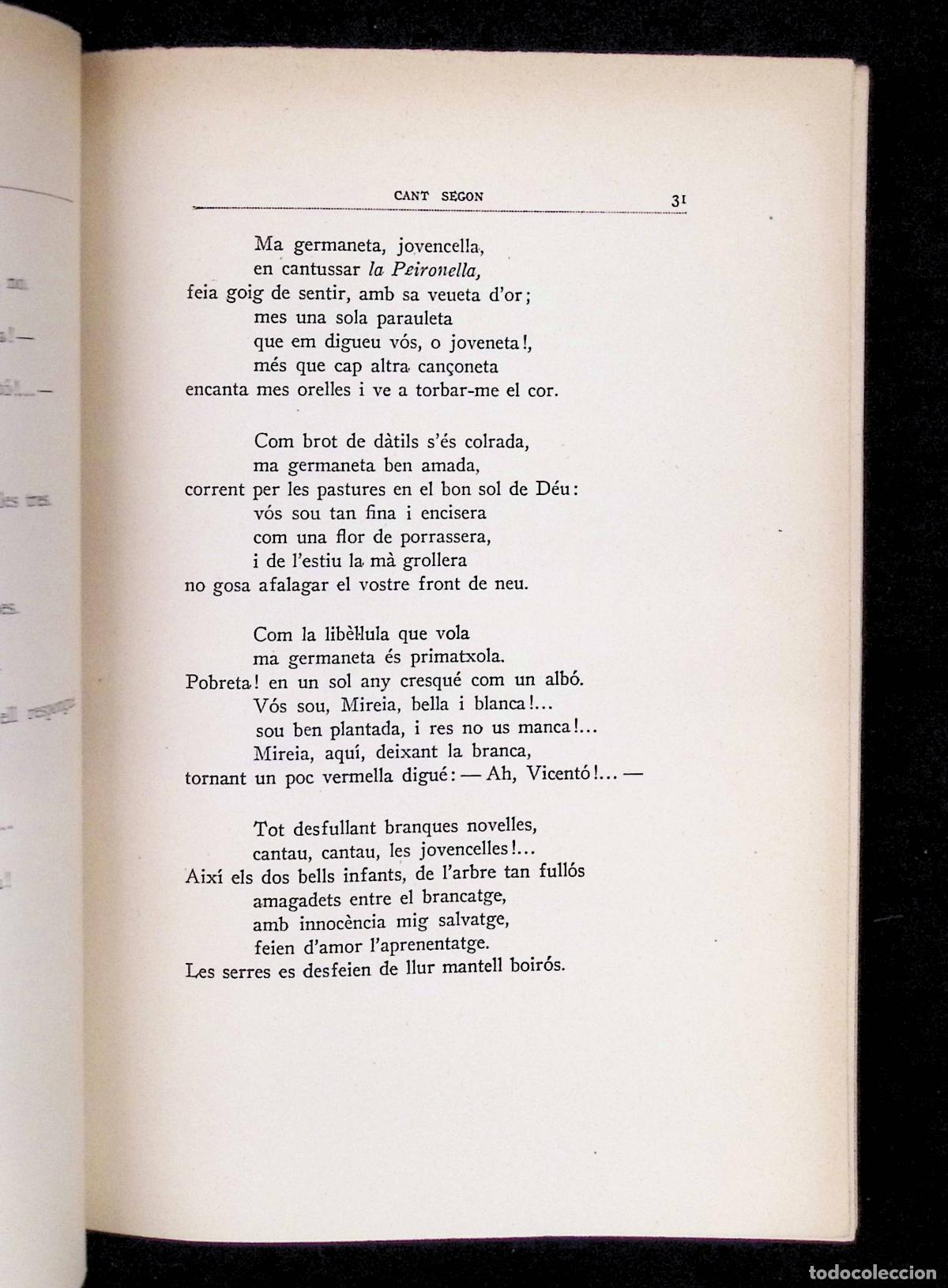 Libros antiguos: MIREIA. - MISTRAL, Frederic. 1935. - Foto 3