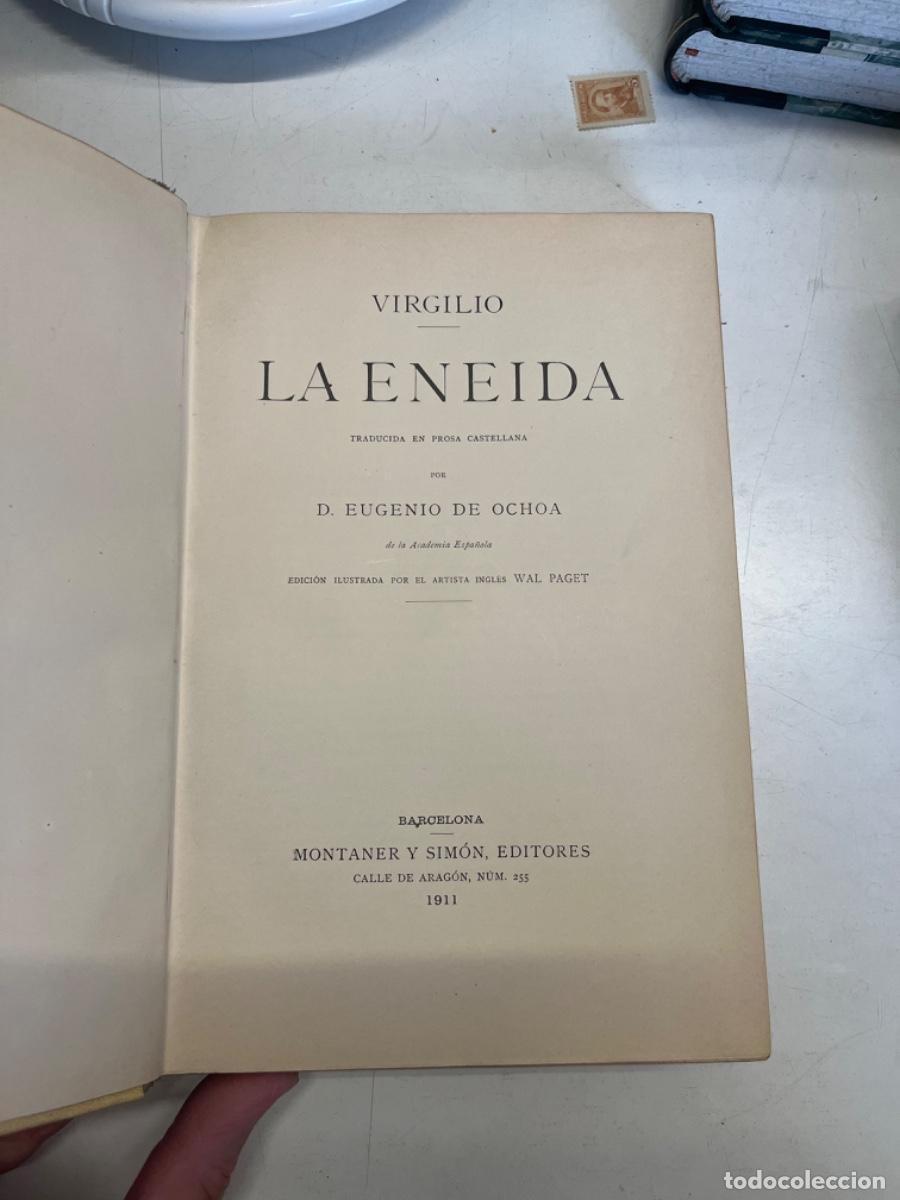 Libros antiguos: Virgilio.- La Eneida - Foto 2