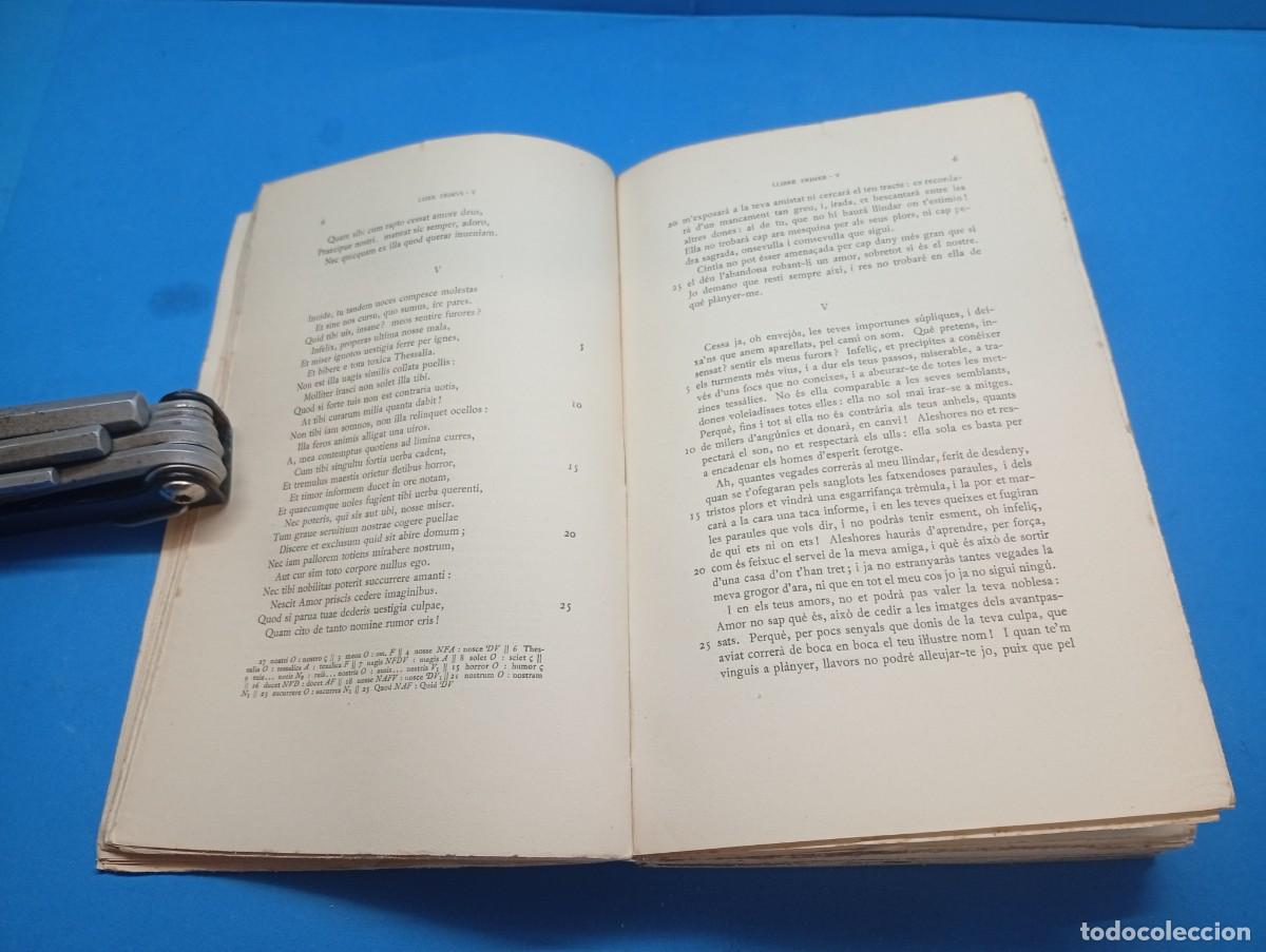 Libros antiguos: Elegies. Sext Properci. - Foto 6