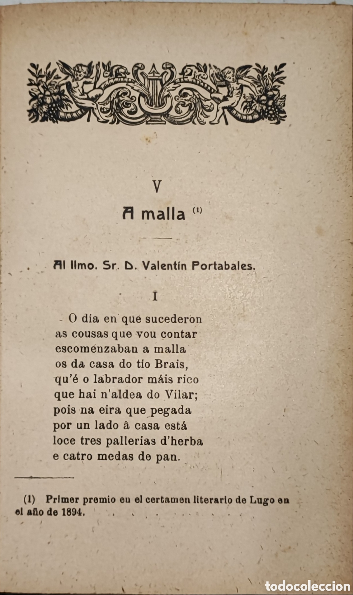 Libros antiguos: GALLEGADAS CON ALEGR&Iacute;AS DE LA TIERRA EN VERSO Y PROSA. JES&Uacute;S RODR&Iacute;GUEZ L&Oacute;PEZ. MADRID. 1908 - Foto 4