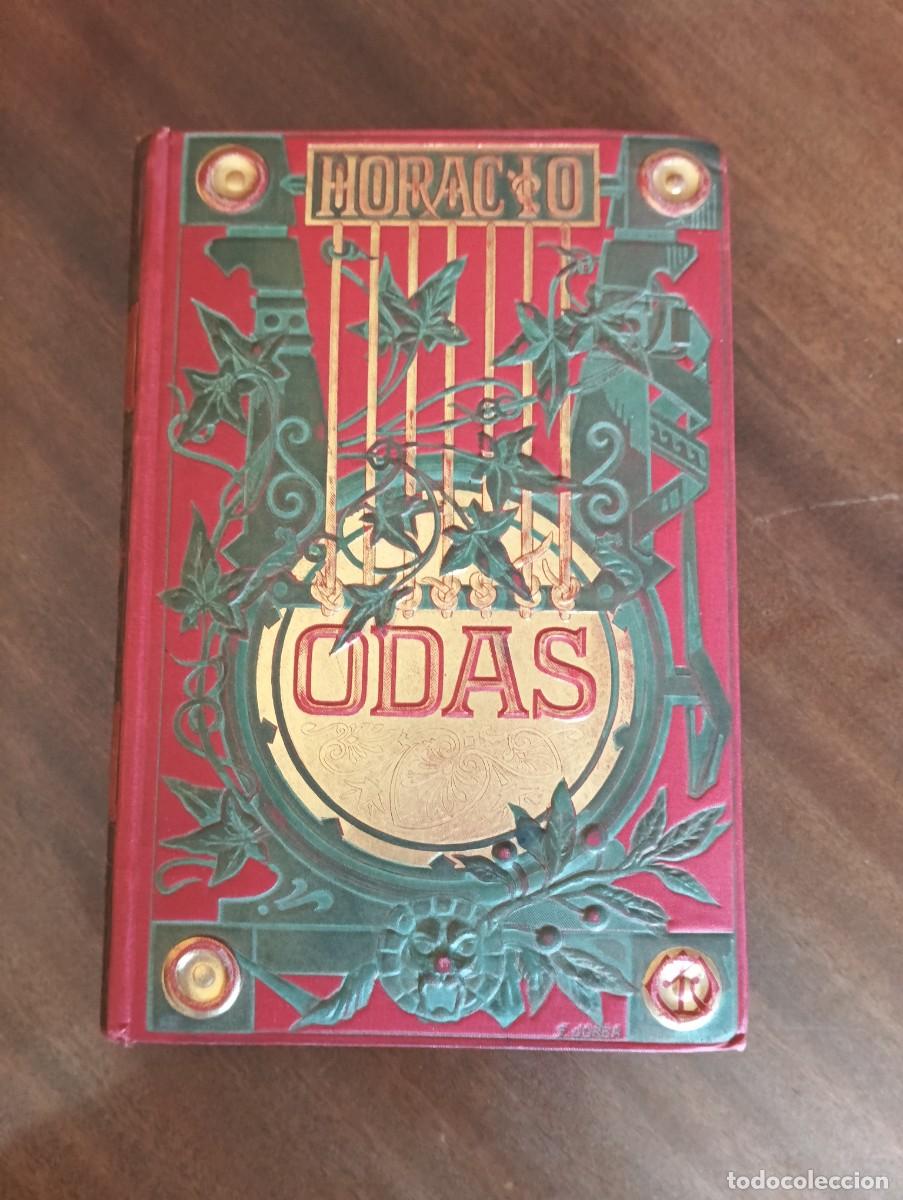 Libros antiguos: Odas de Horacio.1882. - Foto 1