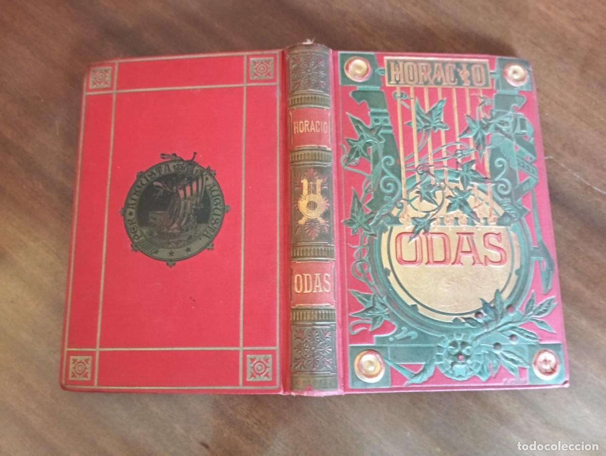 Libros antiguos: Odas de Horacio.1882. - Foto 2