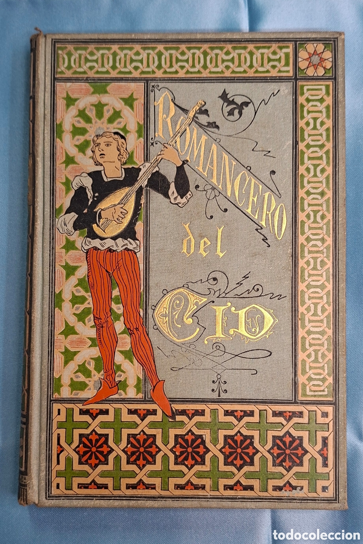 Libros antiguos: Romancero del Cid de 1884 - Foto 1
