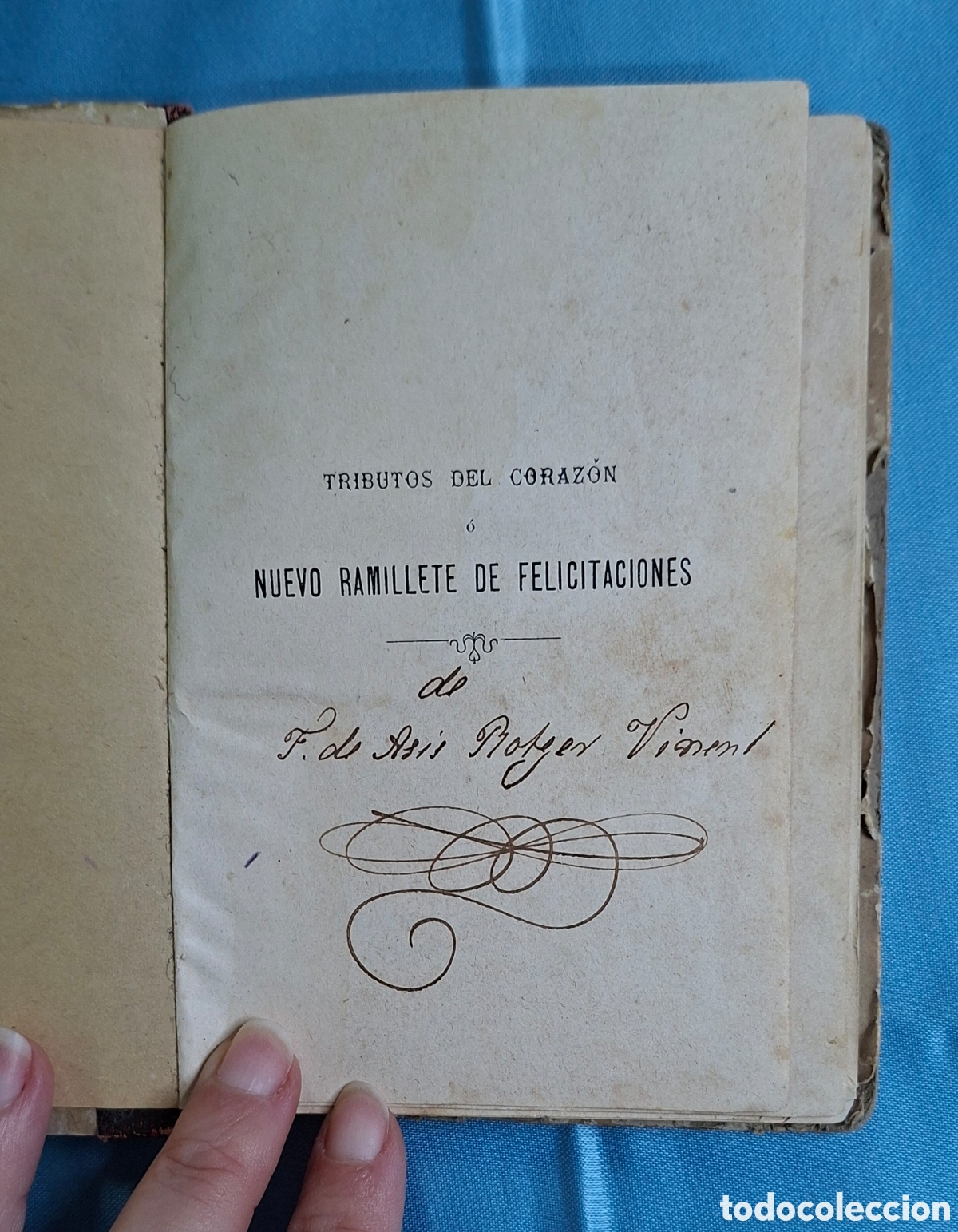Libros antiguos: Tributos del coraz&oacute;n. Edici&oacute;n antigua 1900 - Foto 2